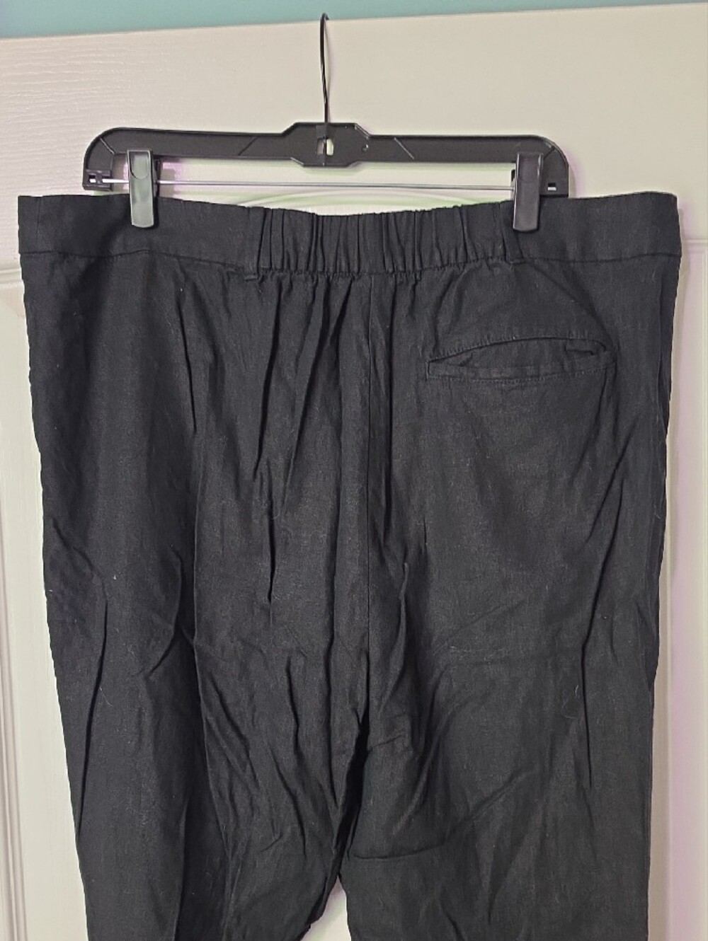 Old Navy Linen Wide Leg Pants - Picture 5 of 6